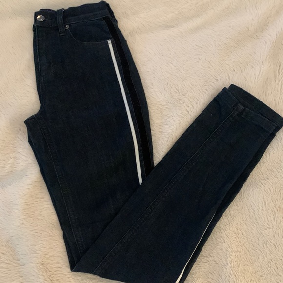 Dynamite high rise skinny jeggings w side detail - Picture 1 of 4